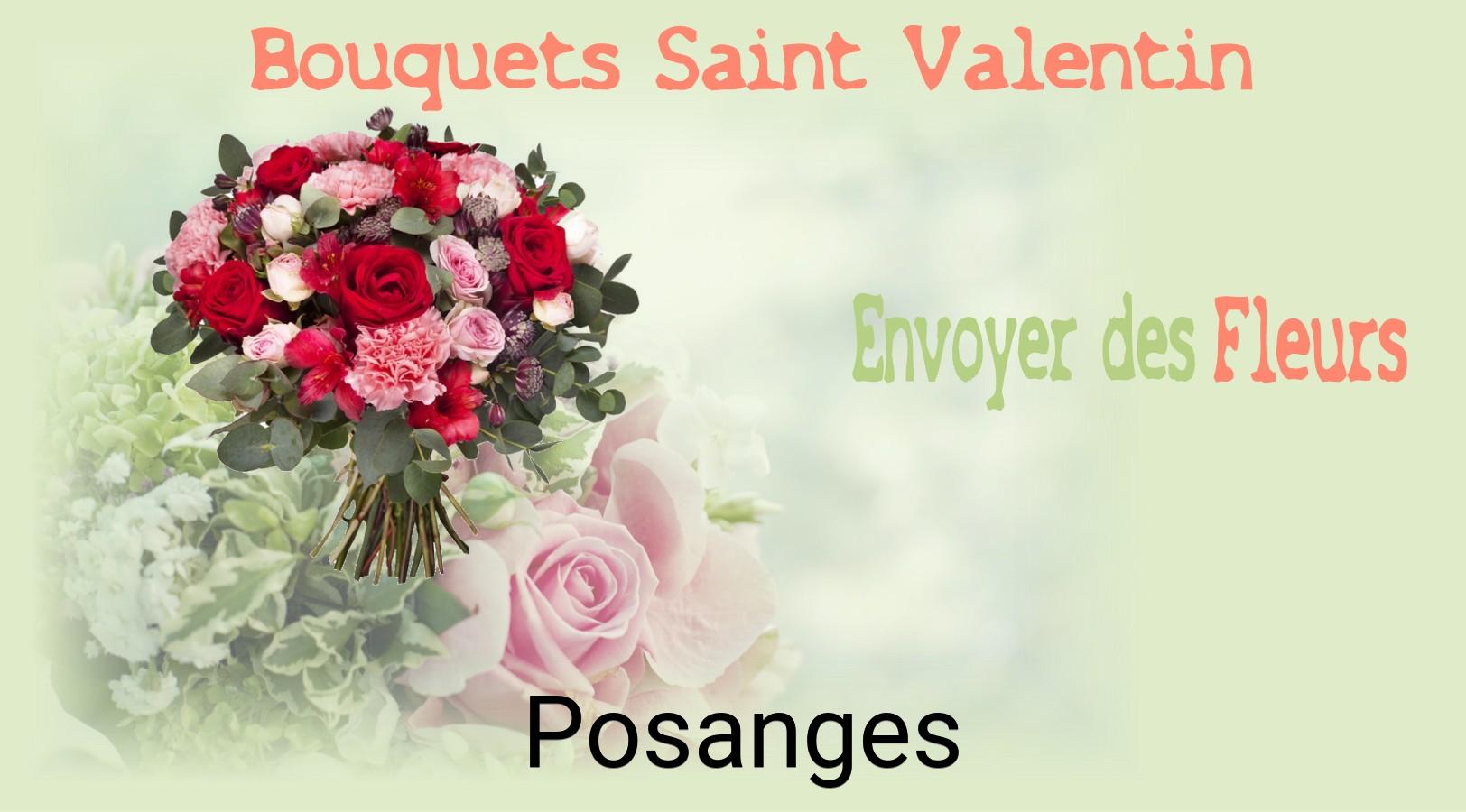Roses de Saint-Valentin livrées à Posanges